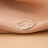 Brass Cuff Open Rings for Women WG9A7A9-01-5
