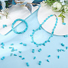 270Pcs 4 Styles Synthetic Turquoise Dyed Beads G-SC0003-87-4