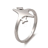 304 Stainless Steel Adjustable Ring X-RJEW-Z015-05P-3