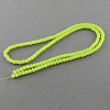 Imitation Jade Glass Beads Strands X-DGLA-S076-6mm-03-2