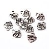 Ideas for Valentines Day Gifts Tibetan Style Alloy Pendants LF0004Y-NF-2