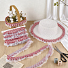 10Yards Polyester Lace Ribbon OCOR-PH0008-04B-4