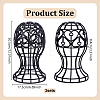 3Pcs Iron Wig Support Holder ODIS-GA0001-92-2