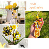 Kissitty DIY Bee Wooded Ornaments Kit DIY-KS0001-28-18