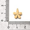 Brass Enamel Charms STAS-Q347-14G-01-1-3