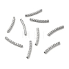 Non-Tarnish Textured 304 Stainless Steel Tube Beads LS-STAS-P319-41P-1
