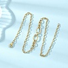 Brass Figaro Chain Cable Chain Necklaces NJEW-JN05690-5