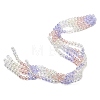 Electroplate Glass Beads Strands EGLA-D300-06-6mm-03-1