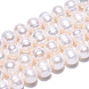 Natural Cultured Freshwater Pearl Beads Strands X-PEAR-N013-07N-3