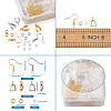 304 Stainless Steel Earring Hooks STAS-TA0004-59-11