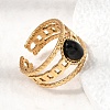 304 Stainless Steel Cuff Open Rings RJEW-F213-03G-10-2