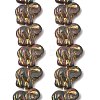 Painted Glass Beads Strands GLAA-Z021-11H-1
