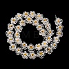 Handmade Millefiori Lampwork Beads Strands X-LAMP-G164-03O-2