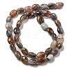 Natural Botswana Agate Beads Strands G-NH0015-C03-01-3