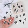 20Pcs 4 Style Alloy Enamel Pendants ENAM-SZ0004-32-4