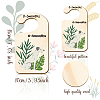 Wood Baby Closet Size Dividers AJEW-WH0353-016-2