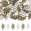 60Pcs 2 Colors Tibetan Style Alloy Pendants FIND-YW0011-27-1