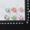 30Pcs Gradient Color Opaque Resin Beads RESI-CJ0003-09-7