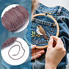 4 Rolls 4 Colors Handmade Cotton Thread SENE-CY0001-16-7