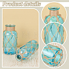 2Pcs 2 Styles Glass Vases Display Decorations AJEW-TW0001-28-5