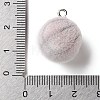 Flocking Opaque Sports Theme Resin Pendants LS-RESI-D017-01B-P-3