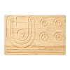 Rectangle Wood Bracelet Design Boards TOOL-YWC0003-04-2