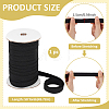 Flat Polyester Folding Elastic Cord OCOR-WH0120-55A-2