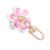 Glass Seed Beaded Pendant Decorations HJEW-MZ00403-6
