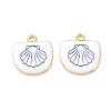 Printed Brass Pendants KK-CBAF9BC-04G-02-1