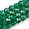 Transparent Glass Beads EGLA-A035-T8mm-D18-1