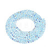 Transparent Glass Beads Strands EGLA-N028-01A-A06-3