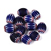 Handmade Millefiori Glass Barrel Beads LS-LA-N002-18D-1