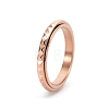 Rotatable Version Korean StyleRotatable Stainless Steel Finger Ring for Men's PW-WGAB2A4-23-1