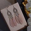 Alloy Rhinestone Teardrop Dangle Earrings FS-WGBDF6F-13-1