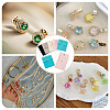 10Pcs 5 Colors Double-Sided Velvet Jewelry Rectangle Bags for Earrings Rings Bracelets Necklaces TP-TA0001-09-9