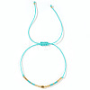 Glass Seed Bead Braided Bracelets for Women AW0420-1-1