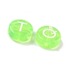 Transparent Acrylic European Beads MACR-K365-02B-04-2