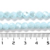 Opaque Glass Beads Stands X-EGLA-A035-P6mm-B10-4