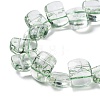 Transparent Glass Imitation Gemstone Beads Strands GLAA-G105-01A-4