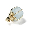 Natural Aquamarine Gift Box Charms X-G-P523-01G-03-2