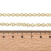 3.5MM Brass Rolo Chain Necklaces for Women NJEW-F366-02B-5
