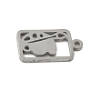 304 Stainless Steel Charms X-STAS-G355-07P-2