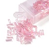 10G Ceylon Glass Twist Bugle Beads SEED-L012-01E-1