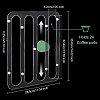 Acrylic Display Stands ODIS-WH0025-61-2