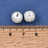 925 Sterling Silver Micro Pave Clear Cubic Zirconia Beads SE-CBAF1B2-07S-2