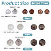 35Pcs 3 Styles Natural Botswana Agate Beads G-PA0002-43-2