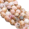 Natural Pink Opal Beads Strands GG-CBA3921-B08-8mm-3