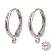 925 Sterling Silver Leverback Earring Findings STER-I017-090P-7