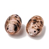 Handmade Gold Sand Lampwork Beads LA-CBAC6A6-01F-3