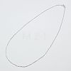 925 Sterling Silver Rope Chains Necklaces STER-E007-2B-4